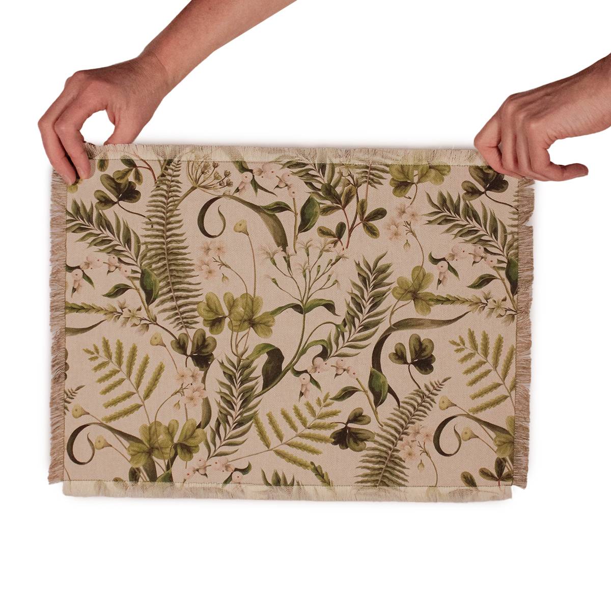 placemat bladeren