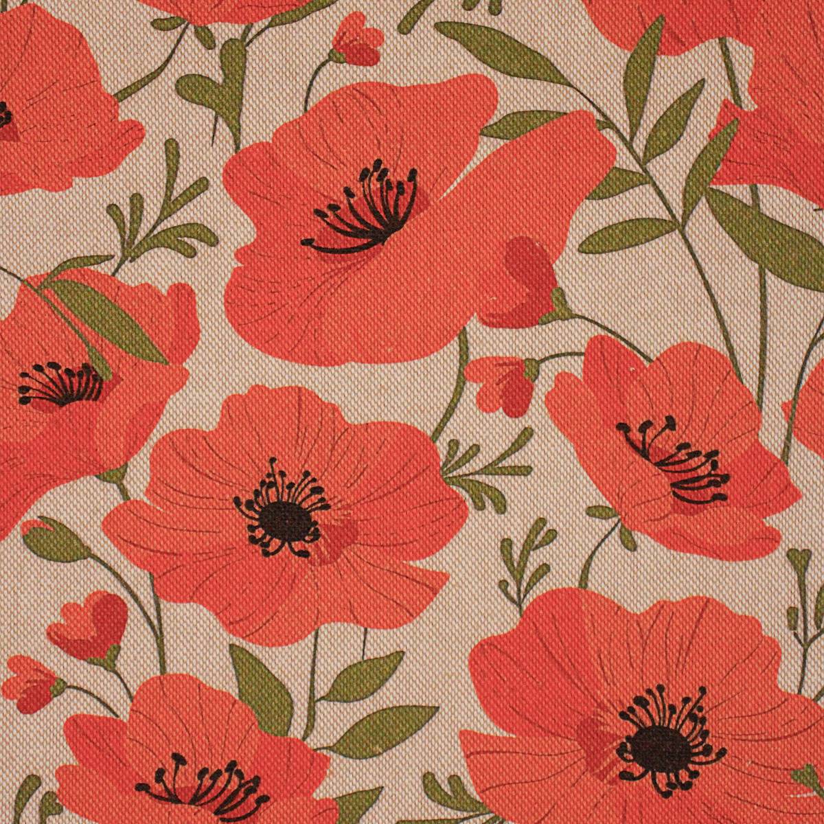 placemat klaproos