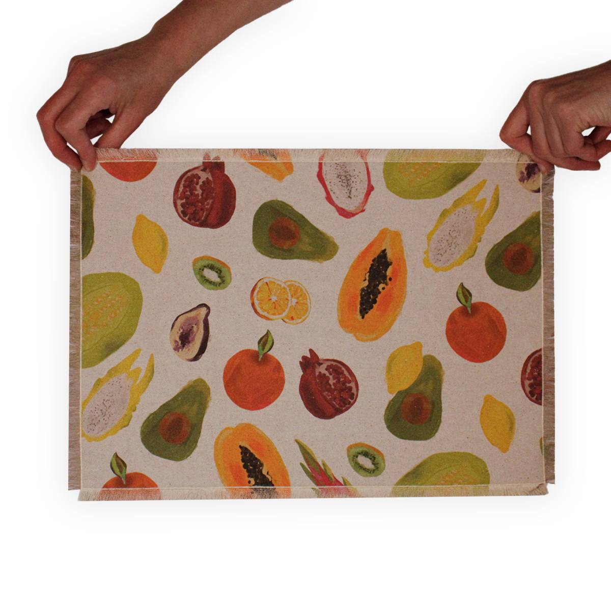 placemat fruitmotief